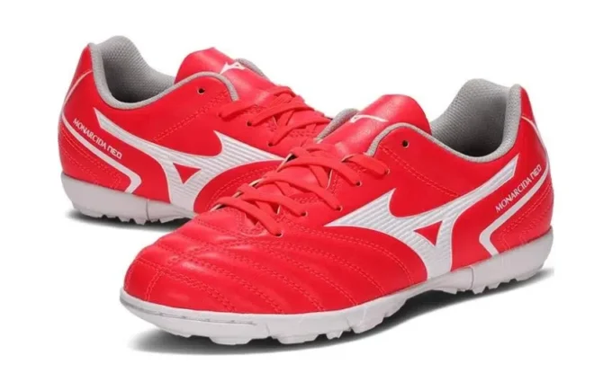 Mizuno Monarcida Neo Select II Soccer Training Shoes “Red”