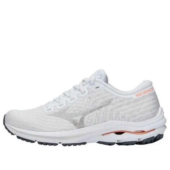 Mizuno Wave Inspire 17 Waveknit “White Papaya”