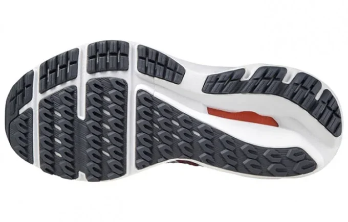 Mizuno Wave Inspire 17 Waveknit Wide “Dark Red”