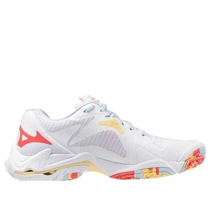 Mizuno Wave Lightning Z8 “White Calypso Coral”