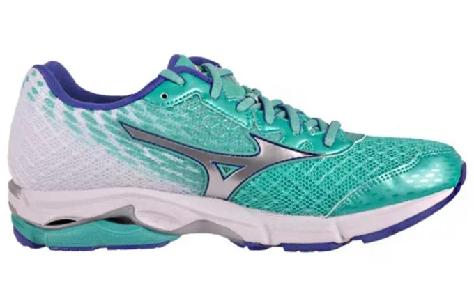 Mizuno Wave Rider 19 “Green Silver Blue”
