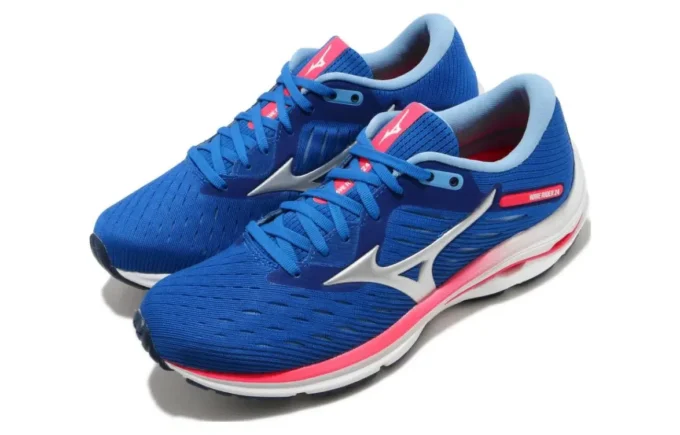 Mizuno Wave Rider 24 “Blue Diva Pink”