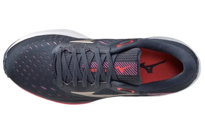 Mizuno Wave Rider 24 “Navy Red”
