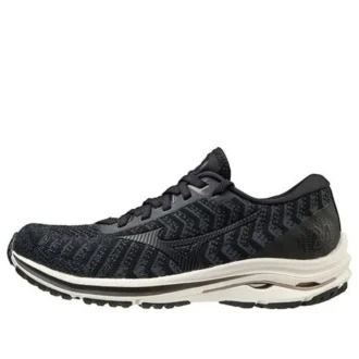 Mizuno Wave Rider 24 Waveknit “Black Ivory”