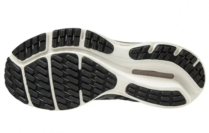 Mizuno Wave Rider 24 Waveknit “Black Ivory”
