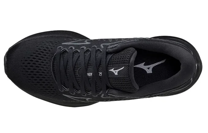 Mizuno Wave Rider 25 “Black Quiet Shade”