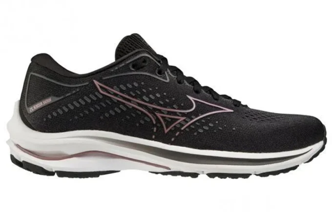Mizuno Wave Rider 25 Super Wide “Black Purple”
