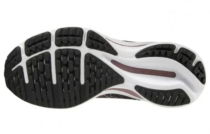 Mizuno Wave Rider 25 Super Wide “Black Purple”