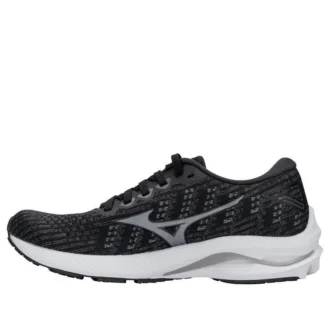 Mizuno Wave Rider 25 Waveknit “Black Grey”