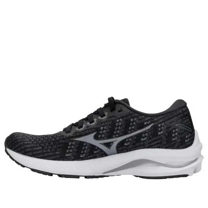 Mizuno Wave Rider 25 Waveknit “Black Grey”
