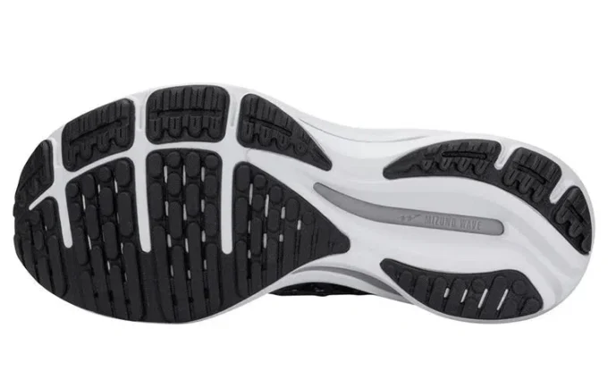 Mizuno Wave Rider 25 Waveknit “Black Grey”