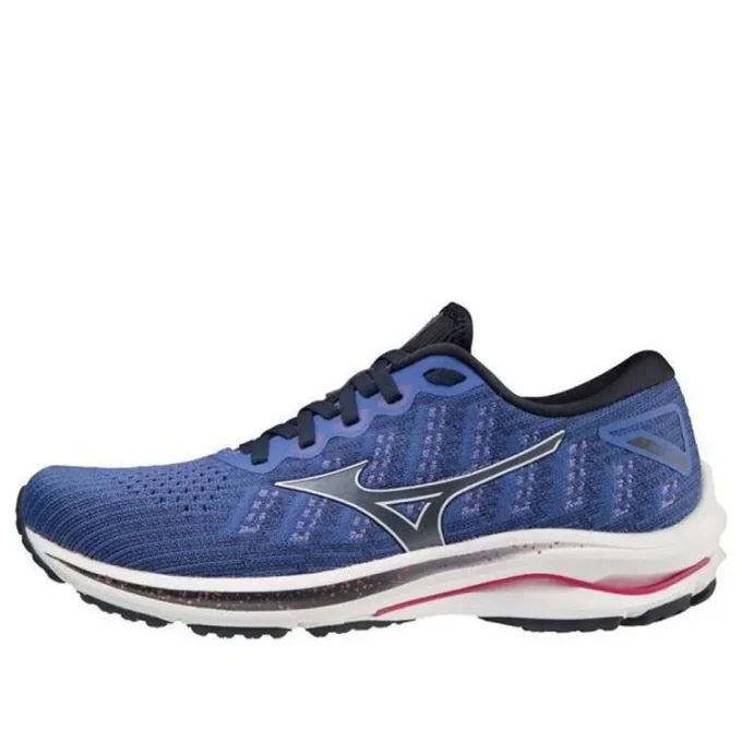 Mizuno Wave Rider 25 Waveknit Super Wide “Blue White”