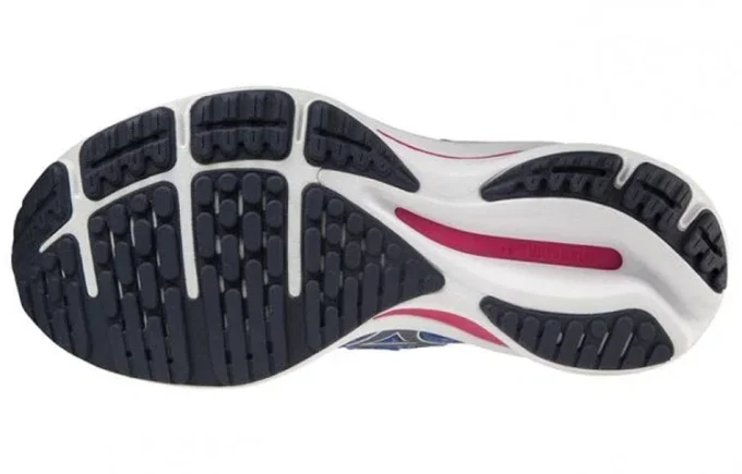 Mizuno Wave Rider 25 Waveknit Super Wide “Blue White”