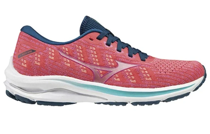 Mizuno Wave Rider 25 Waveknit Wide “Pink”