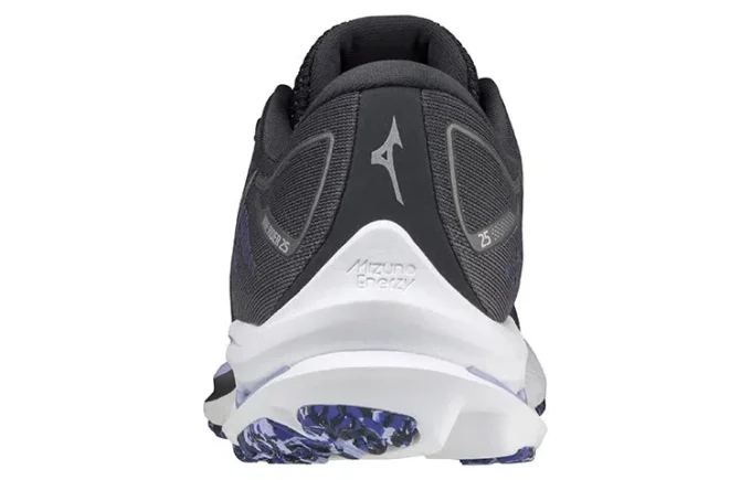 Mizuno Wave Rider 25 Wide “Black Pearl Violet Glow”