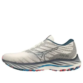 Mizuno Wave Rider 26 Super Wide “White Blue”