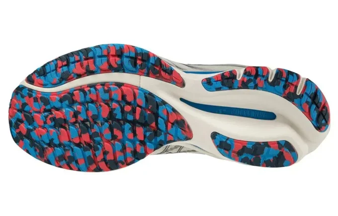 Mizuno Wave Rider 26 Super Wide “White Blue”