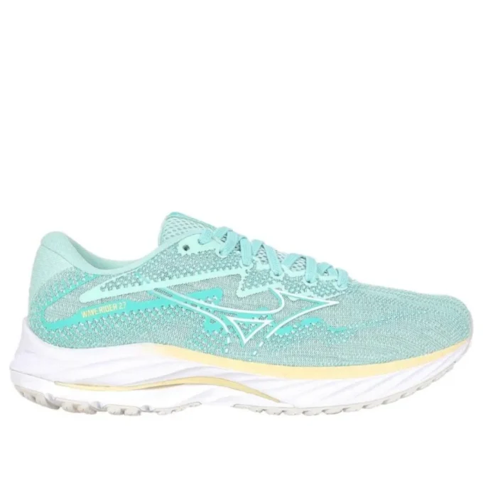 Mizuno Wave Rider 27 4E Wide “Mint Green White”