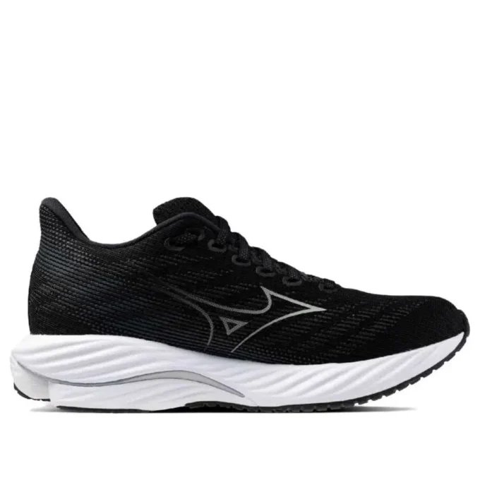 Mizuno Wave Rider 28 “Black Silver White”