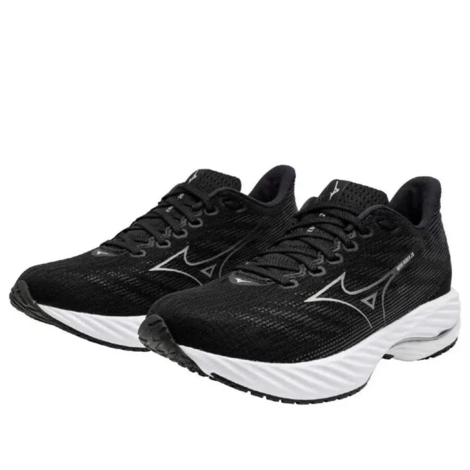 Mizuno Wave Rider 28 “Black Silver White”