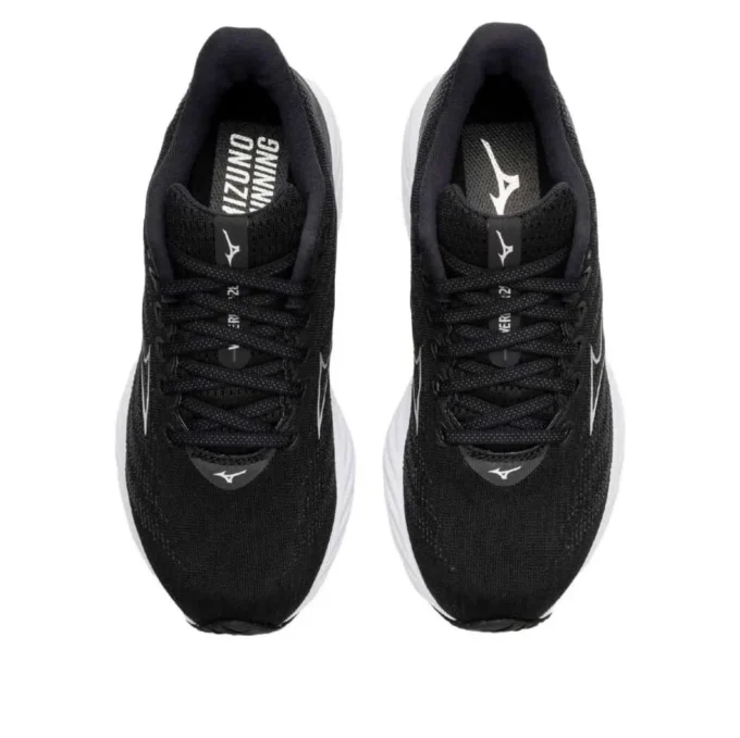 Mizuno Wave Rider 28 “Black Silver White”