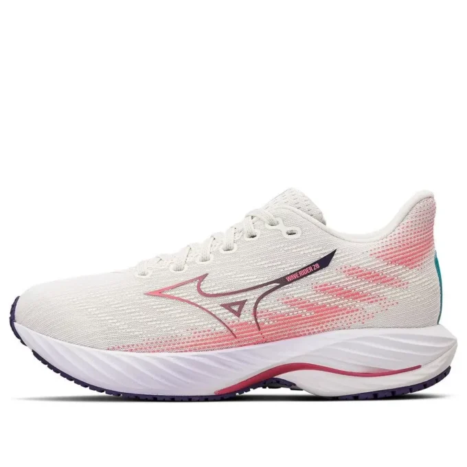 Mizuno Wave Rider 28 “Cream White Pink”