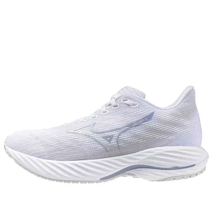 Mizuno Wave Rider 28 “White Silver”