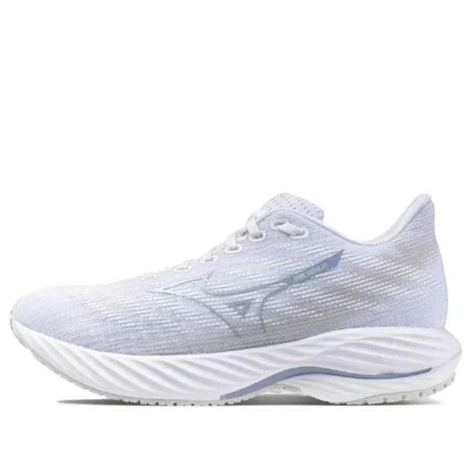 Mizuno Wave Rider 28 “White Silver”