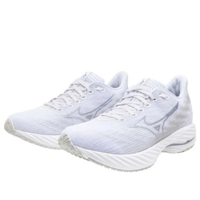 Mizuno Wave Rider 28 “White Silver”
