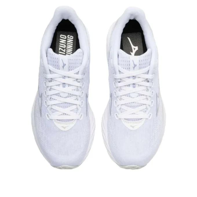 Mizuno Wave Rider 28 “White Silver”