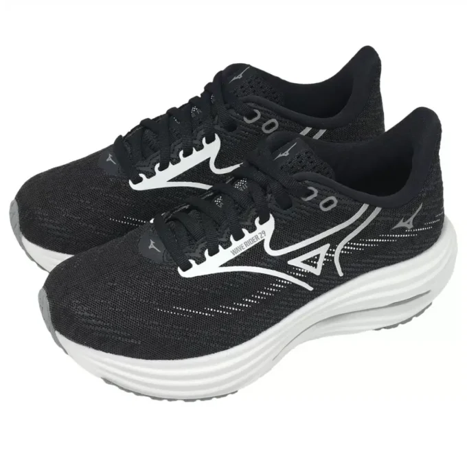 Mizuno Wave Rider 29 Super Wide “Black White”