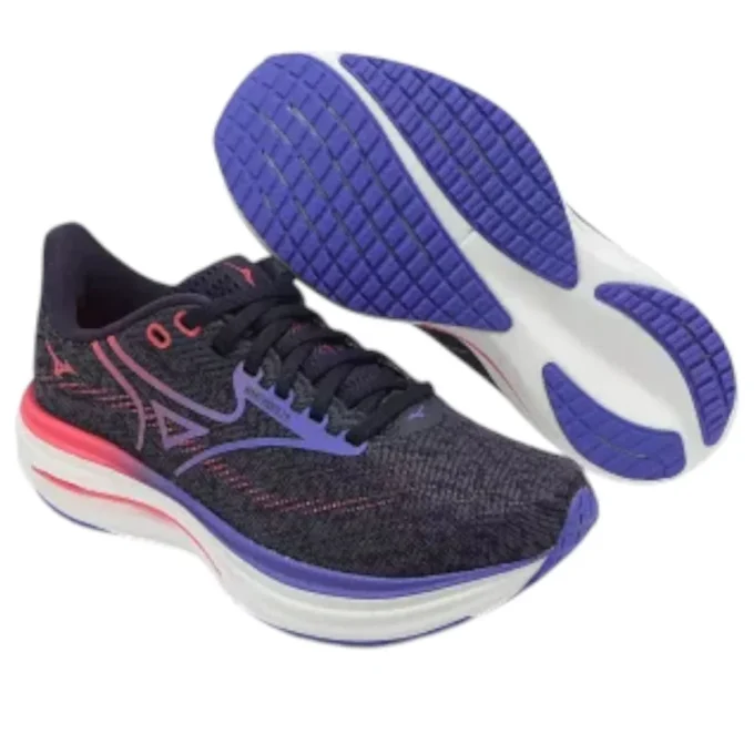 Mizuno Wave Rider 29 Super Wide “Navy Purple”