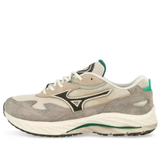 MIZUNO Wave Rider B “Light Beige Dark Grey Mint Green”