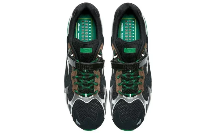 Mizuno x Randomevent Wave Rider 1 “Black Green Silver”