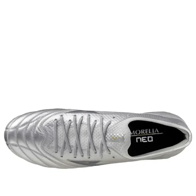 Morelia Neo 4 Beta Elite FG “Platinum Silver Pack Silver Gold”