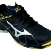 Wave Lightning Z Lightweight Wear-resistant Volleyball Shoes Black Yellow