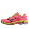 Wave Lightning Z Lightweight Wear-resistant Volleyball Shoes Pink Black