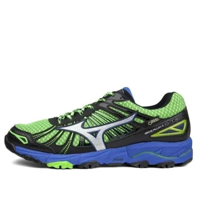 Wave Mujin 3 GTX Low Tops Wear-resistant Green Blue
