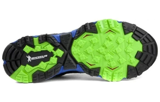 Wave Mujin 3 GTX Low Tops Wear-resistant Green Blue