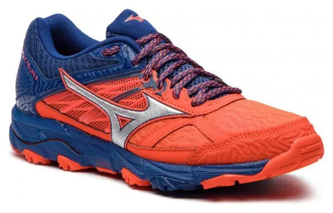 Wave Mujin 5 Lightweight Breathable Blue Orange