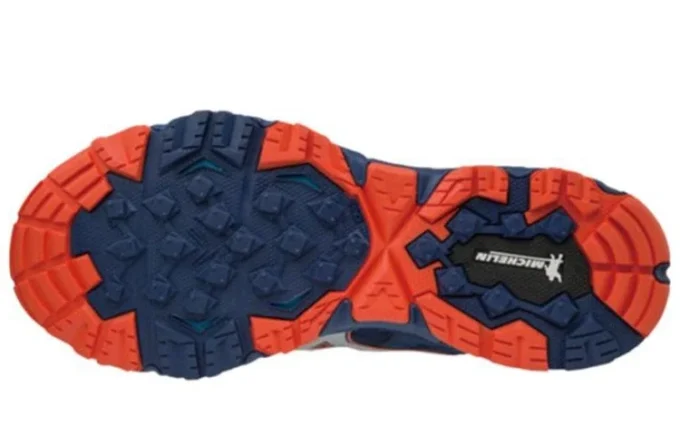 Wave Mujin 5 Lightweight Breathable Blue Orange