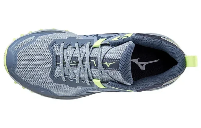 Wave Mujin 8 Low Tops Wear-resistant Blue Gray