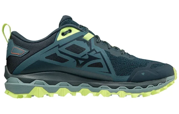 Wave Mujin 8 Trail Running Shoes “Teal Green”