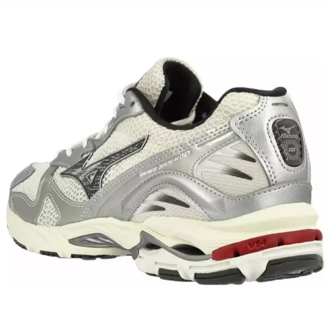 Wave Rider 10 “White Black Rythmic Red”